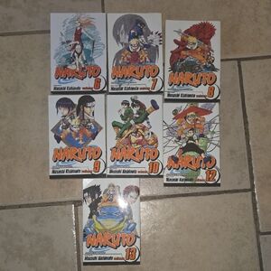 Naruto Manga Set Volumes 6-13